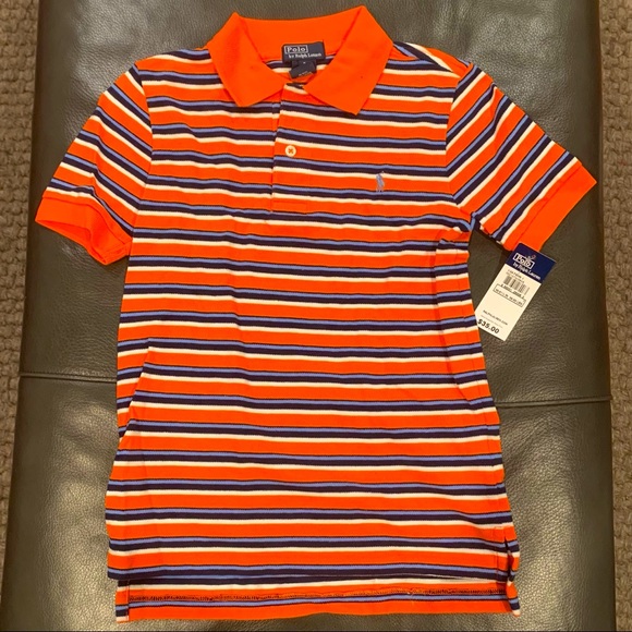 Polo Ralph Lauren Other - Ralph Lauren Striped Cotton Polo Shirt. Sz. 7
